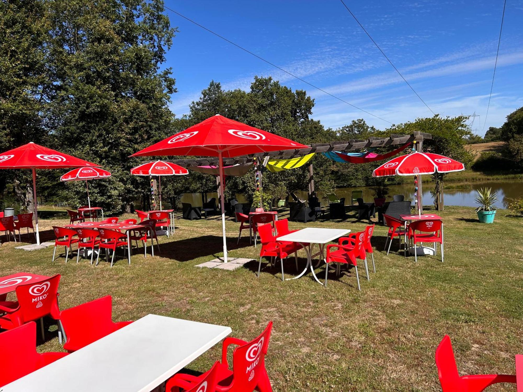 Camping Les Petites Minaudieres Coussay-les-Bois Luaran gambar